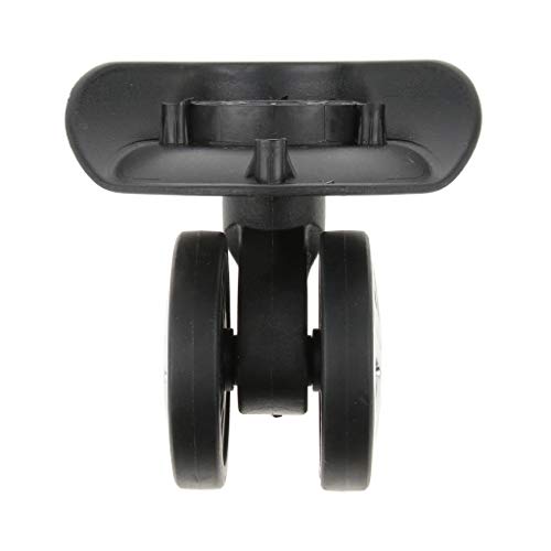 Premium Rotating Travel Bag Wheel Set - Extra Large Size, Black, as described2