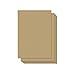 Chipboard Cardboard Sheets - Brown Scrapbooking Sheets - Medium Weight - (11