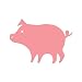 Ellison Pig Basic Beginnings Sure Cut Die, Large