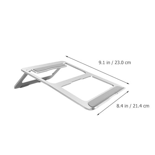 Soporte plegable de aluminio para laptop, ventilación miniatura 2