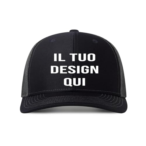 Kustima Cappello Personalizzato, Cappellino con Visiera Personalizzato, Cappello da Baseball
