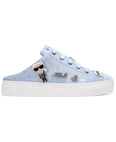 Image of Karl Lagerfeld Women's Cambria Slip on Sneaker Mule with Pins