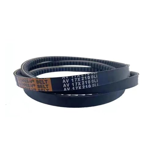Courroie en V crantée AV 17X de transport en caoutchouc 2 pièces Li 725mm
