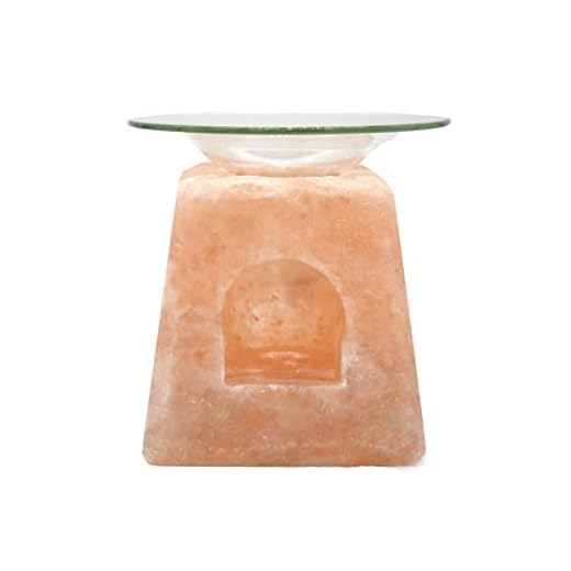 Aromasenses.- Quemador de Sal del Himalaya para Aceites Esenciales (Vishnu)