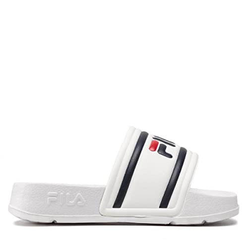 FILA Morro Bay kids Sandale Mixte enfant, blanc (White), 28 EU