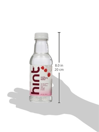 Hint, Unsweet Raspberry Water, 16 Fl Oz