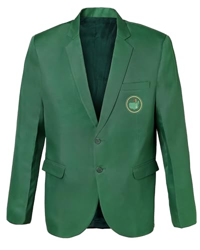 Men'S Green Casual Slim Fit Coat Mens Green Sports Coat | Golf Blazer (X-Large)