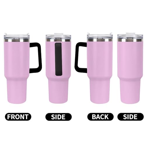 Gobelet isotherme nomade rose avec paille pour rester hydraté - 6