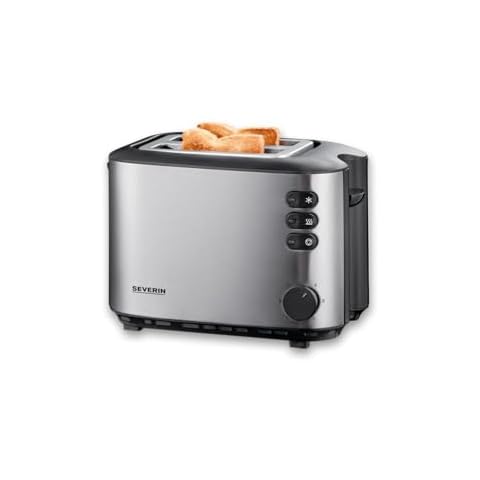 Severin Automatic 2 Slice Toaster with Bun Warmer Cover