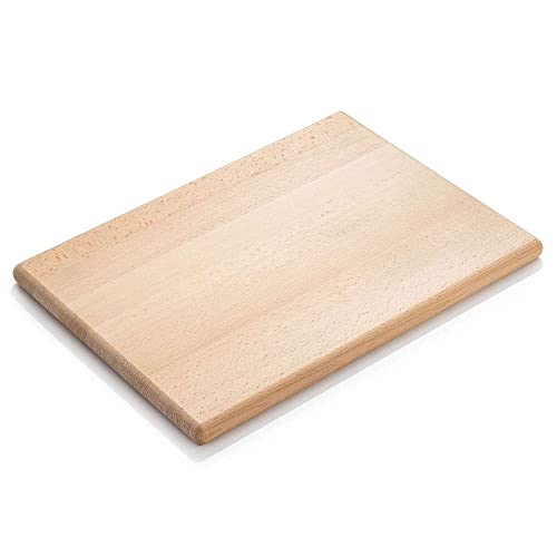 Forgast Tagliere da Cucina Professionale, Tagliere Legno di Faggio 50 x 30 x 2 cm, Tagliere Naturale per Carne, Verdure e Pane, per Servire Formaggio, Facile da Pulire
