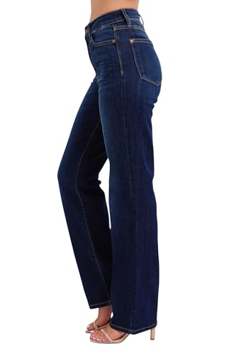 Judy Blue Women's High Waist Straight Jeans2