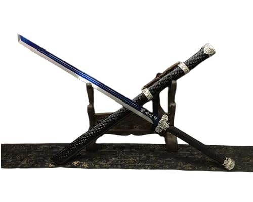 LoongSWORD Chinese Swords,Broadsword Dao,Forged High Carbon Steel Blade,Alloy Fittings,Cut Tree