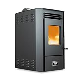 US Stove 1,800 Sq. Ft. Pellet Stove, WiFi, 50lb Hopper