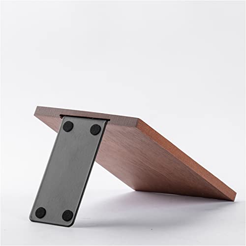 Muso Wood Sapele Bookends, Wooden Book Ends To Hold Books, Non-Skid Bookend For Shelves, Book End For Home And Office (1 Pair) #TOP4