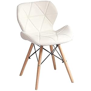 JYHQ Gaming Stoel Computer Stoelen Houten Eetkamerstoel Zacht Kussen en Rugleuning voor Lounge Make-up Stoelen Home Office – Faux Leathe Kruk.Load 150kg (Kleur: D) (Kleur: F)