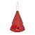 Glitzhome 11" H Distressed Solid Wood Watermelon Birdhouse, Rustic Bird House Outdoor Garden Decorative Handmade Birdhouse