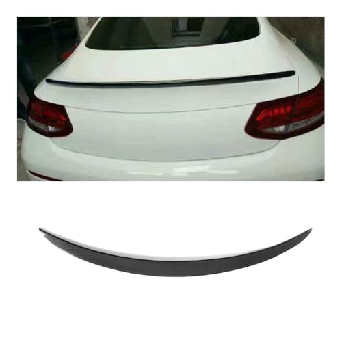 Becquet en fibre de carbone pour Mercedes Classe C W205 Coupé carbone brillant
