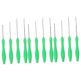 GALPADA 12pcs Lure Needle Hook for Fishing Baiting Tools for Carp Fishing Soft Lure Bait Needle Kit Convenient Accessory for All Skill Levels