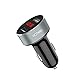 Car Charger,HOTWAV Cigarette Lighter Voltage Meter Dual Port USB Car Charger with 5V-2.1A Output for iPhone Xs/Max/XR, iPad Pro/Mini, Samsung Galaxy Note9 and More