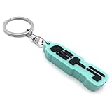 [SPEED ADDICT] 軽トラ デカ厚ラバーキーホルダー（軽トラ RUBBER KEY HOLDER） PALE GREEN