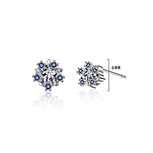 Bijoux de boucles d'oreilles flocon de neige pour illuminer vos soirées - 3