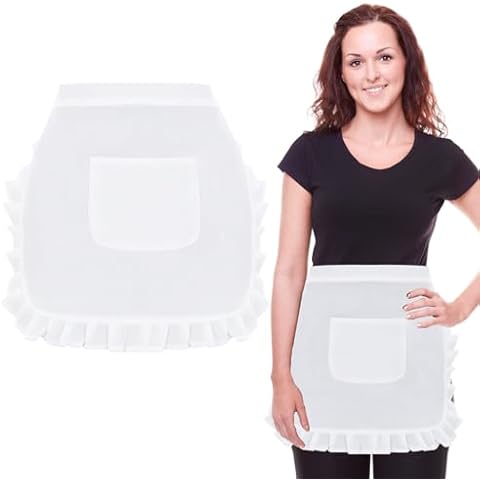 Tablier SwirlColor blanc avec poche Cover