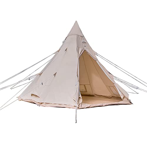 Carpa pirámide de algodón para 3-4 personas 4M miniatura 1