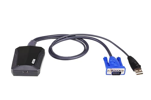 Aten CV211 adaptateur USB ordinateur portable crash cart KVM