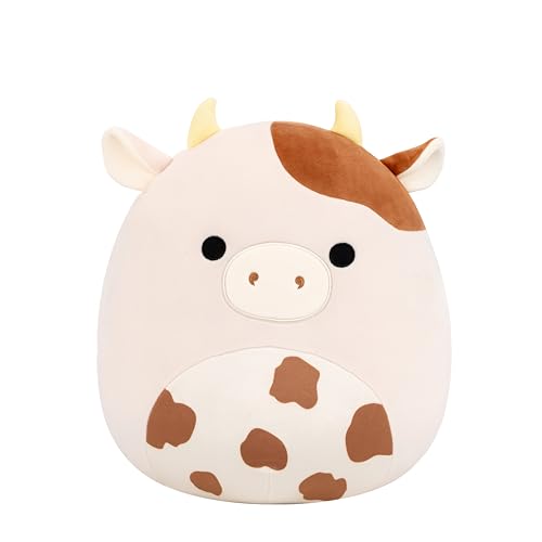 Squishmallows Original 14in Nightingale The Brown Cow...