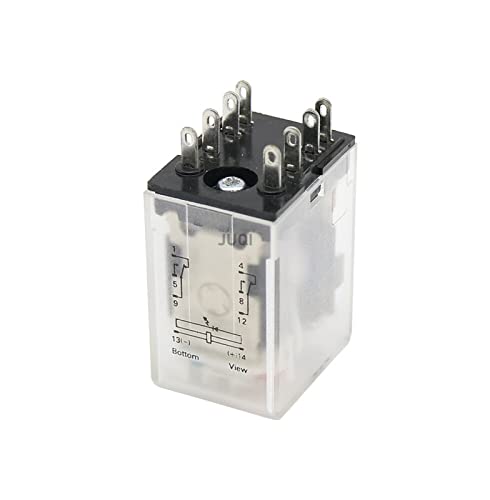Micro relé HH52P de 8 pines y relé electromagnético pequeño MY2NJ bobina 110V 4