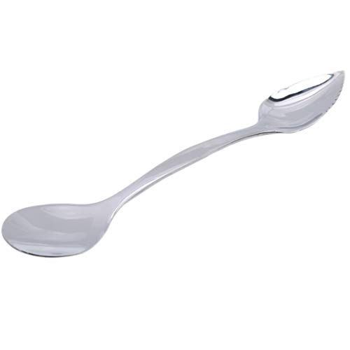 lehao Serrated Fruit Spoons Multi-Function Double Headed Kitchen Puree Spoon Grapefruit Spoon Ball Digging Scoop