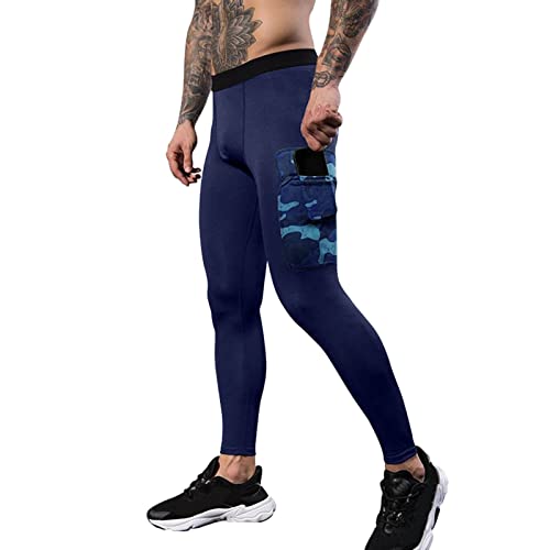 KAMEIMEI Herren Funktionsunterwäsche Lange Hose Neue Generation Baselayer für Herren Blickdicht Leggins Lange Unterhose Premium Thermo-Unterwäsche Slim Stretchy Leggings Trousers Cover