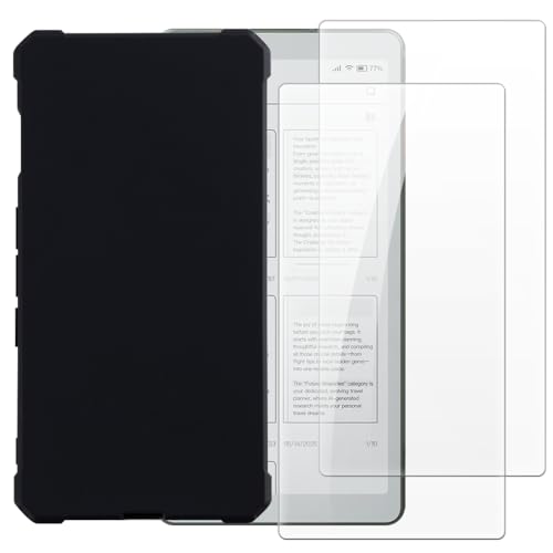 Shantime �P�[�X�{2�����苭���K���X�Z�b�g Viwoods AiPaper Reader 6.13 2025 �Ƃ̌݊������� �ϏՌ��J�o�[���S�ʕی�X�N���[���v���e�N�^�[(�u���b�N)