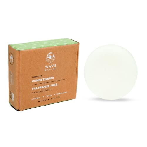 Clever Yoga Extra Sensitive Unscented Conditioner Bar - Naturally Vegan Conditioner Bar For Men And Women - Suitable For All Ages And Hair Types - Travel Size Conditioner #TOP26