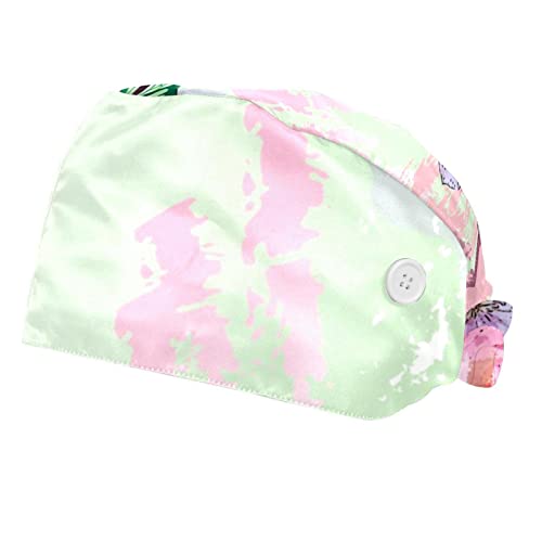 Chapeaux de travail papillon pour cuisine laboratoire et institut 2pcs