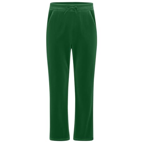 Men's Corduroy Pants Elastic Waist Drawstring Pant Fashion Loose Casual Long Trousers Soft Comfy Pant with Pockets4