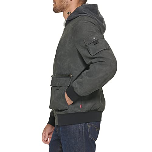 Image of Levi's Men's Levi's Men's Hooded Bomber Jacket