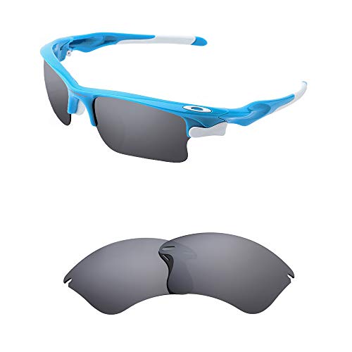 Image of Polarized Replacement Lenses for Oakley Fast Jacket XL Sunglasses-Multi Options,with Lens Cloth