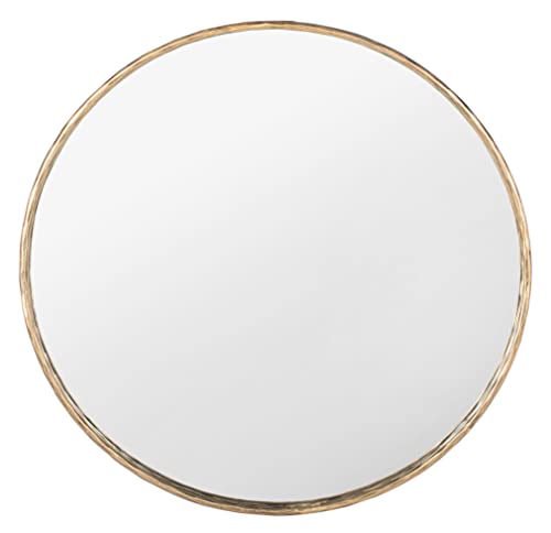 Safavieh Couture Collection Renee Brass 42-Inch Round Metal Accent Mirrors #TOP1