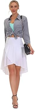 Wollen rok voor dames, Donkerblauw