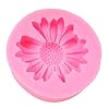 QDMOLDS Chrysanthemum Flower Silicone Mold Daisy Flower Fondant Cake Molds For Cake Decoration Cupcake Topper Candy Chocolate Sugar Craft Polymer Clay Gum Paste #4