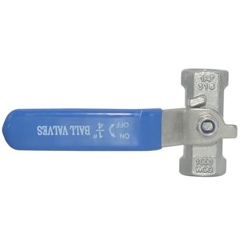 Válvula de bola de acero inoxidable SS304 con rosca hembra de precisión 7