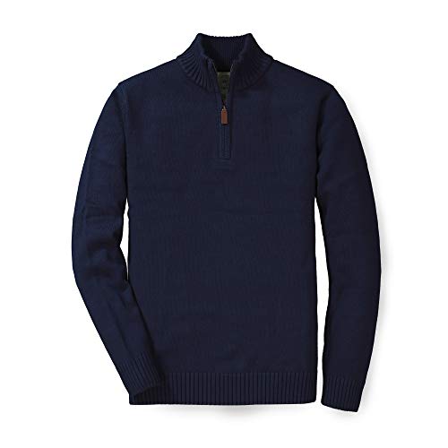 Image of Hope & Henry Men's Half Zip Pullover Sweater