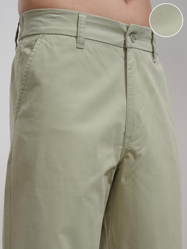 Image of Highlander Men's Carperter Fit Casual Trousers| Relaxed Fit | Perfect for Casual Outings,Travel & Work Wear | Trouser for Men