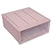 Design Ułożne Ubrania Ubrania Box Nowoczesny Szuflada Typ Plastikowa Pojemnik Bielizna Biustonosz Skarpetki Oszczędza Strona główna Szafa Space Organizer Boxs .Do salonu (Color : Pink, Size : 8L)