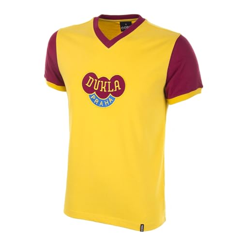 Maillot Dukla Prague vintage des années 1960 pour les passionnés de football rétro