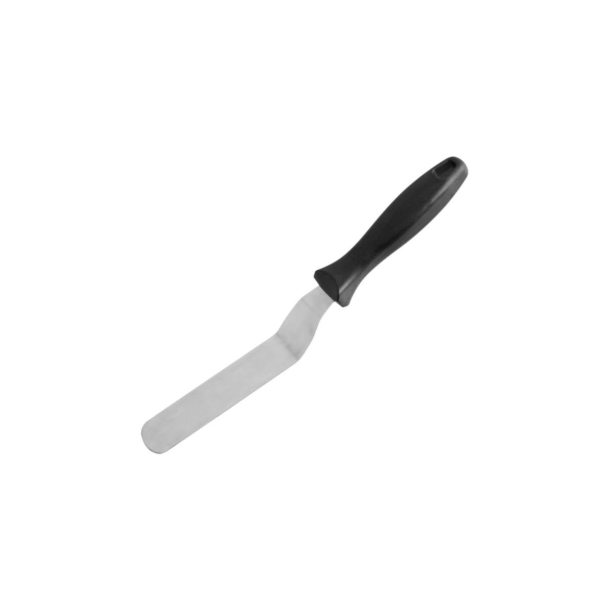 FM Professional 21564 Mini spatule coudée, lisseur gateau, accessoire patisserie, Acier inoxydable, Plastique, 29 cm