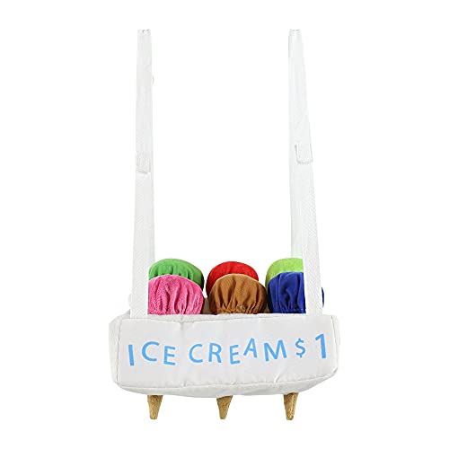 Disfraz de vendedor de helados para niños miniatura 4