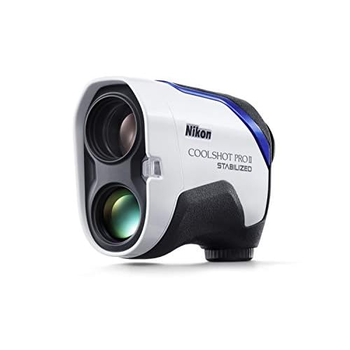 Nikon COOLSHOT PROII STABILIZED Golf Entfernungsmesser |Wasserdicht, & Stabilisiert mit Slope Funktion und OLED Display