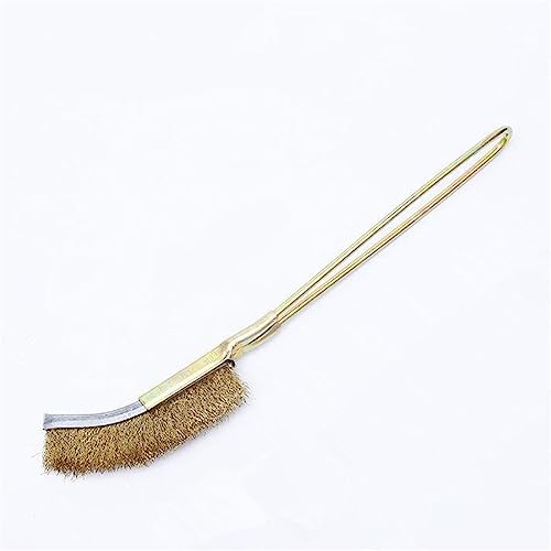Brosse en acier inoxydable pour élimination de rouille et nettoyage de gorge à tête droite mini 5pc - 2